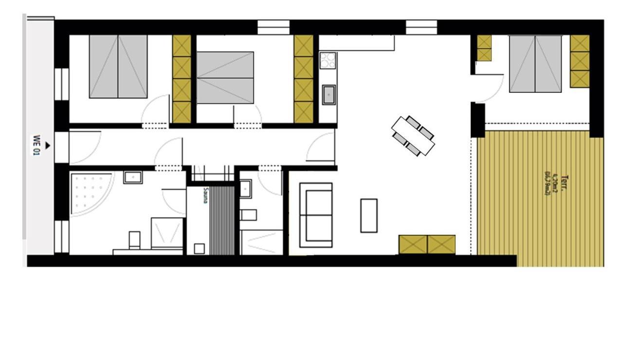 Park-Apartment Scharmuetzelsee Wohnung 1 Вендиш-Риц Экстерьер фото